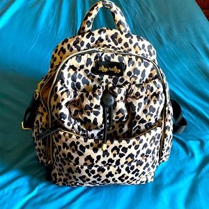 Itzy Ritzy Dream Diaper and Pump Bag in Leopard Print